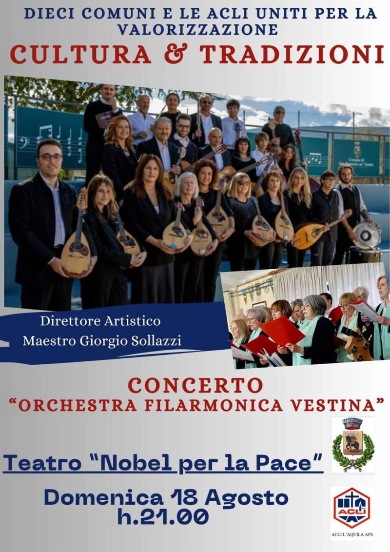 Cultura e Tradizione: Concerto &quot;Orchestra Filarmonica Vestina&quot; - Acli L&#039;Aquila (AQ)