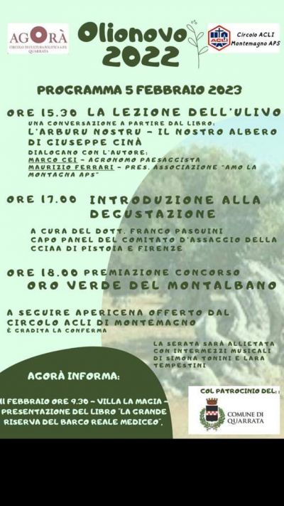 Olionovo 2022 - Circolo Acli Montemagno (PT)