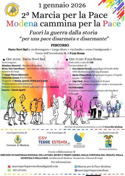 MODENA CAMMINA PER LA PACE - MARCIA PER LA PACE