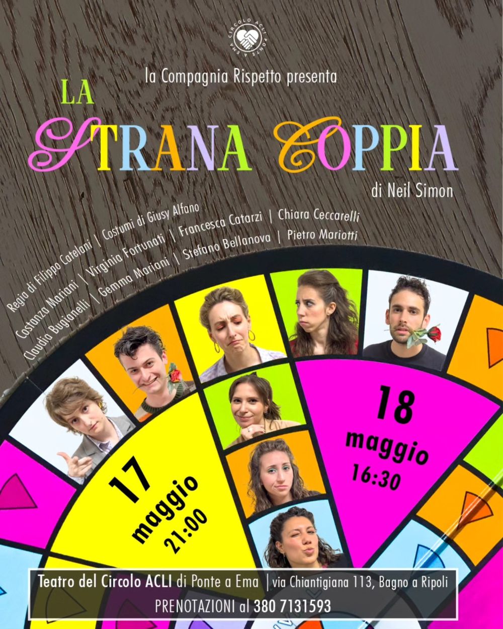La strana coppia - Circolo Acli Ponte a Ema (FI)