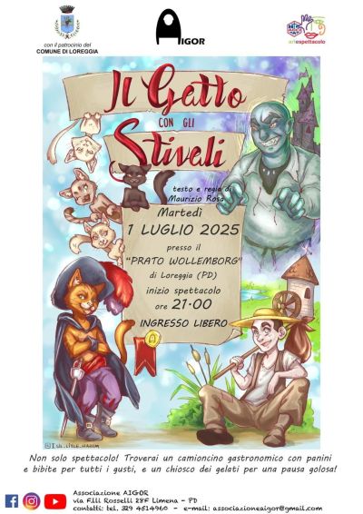Il Gatto con gli Stivali - Loreggia (PD) - Acli Arte e Spettacolo Padova (PD)
