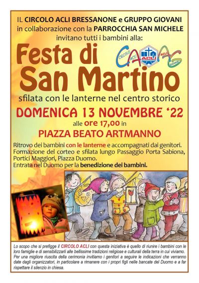 Festa di San Martino - Circolo Acli Bressanone (BZ)