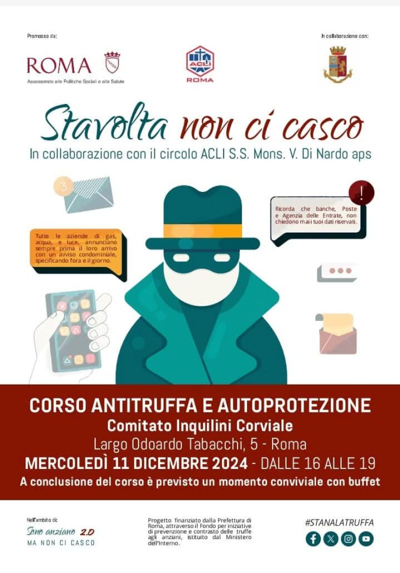 Stavolta non ci casco - Acli Roma (RM)