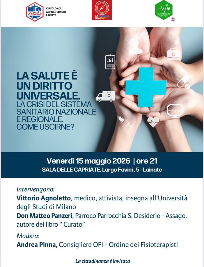 LA SALUTE E' UN DIRITTO UNIVERSALE - LAINATE (MI)