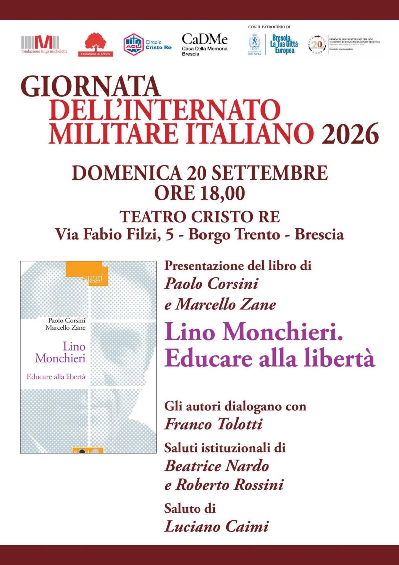 GIORNATA DELL'INTERNATO MILITARE ITALIANO 2026 - BORGO TRENTO (BS) - CIRCOLO ACLI CRISTO RE BRESCIA
