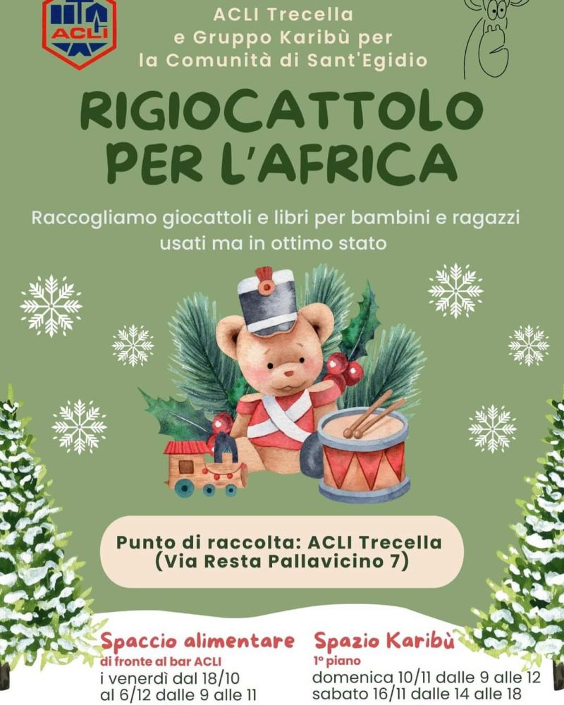 Rigiocattolo per l'Africa - Circolo Acli Trecella (MI)