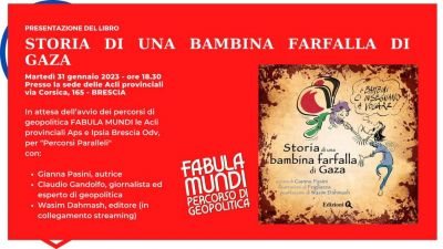 Presentazione del libro &quot;Storia di una bambina farfalla di Gaza&quot; - Acli Brescia (BS)