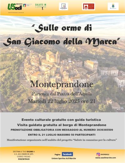 Sulle orme di San Giacomo della Marca - Monteprandone (AP) - US Acli Marche