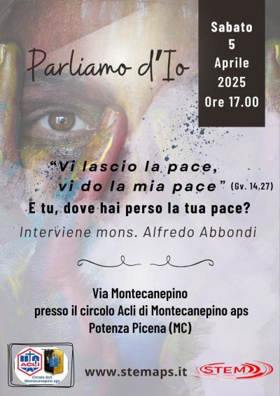 Parliamo d'Io - Circolo Acli Montecanepino (MC)