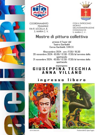 Mostre di pittura collettiva - Coordinamento Femminile S. Maria C.V. (CE)