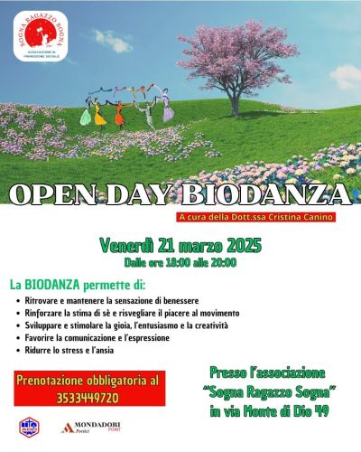 Open Day Biodanza - Circolo Acli Sogna Ragazzo Sogna (NA)
