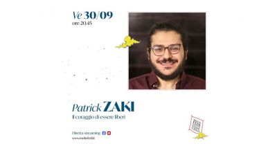 Patrick Zaki - Il coraggio di essere liberi - Acli Bergamo (BG)