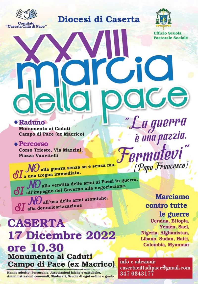 XXVIII Marcia della Pace - Acli Caserta (CE)