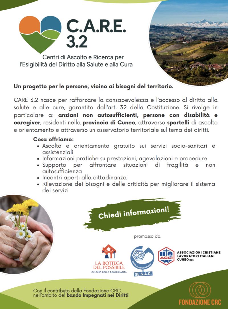 C.A.R.E. 3.2 - Cuneo - Acli Cuneo (CN)