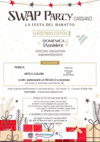 Swap Party Cassano: La Festa del Baratto - Circolo Acli Cassano d'Adda (MI)