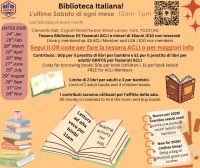 BIBLIOTECA ITALIANA - ULTIMO SABATO DI OGNI MESE - YORK (UK) - CIRCOLO ACLI YORK (UK)
