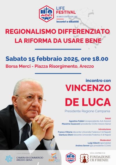 Regionalismo differenziato. La riforma da usare bene - Acli Arezzo (AR)