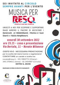 Musica per RESQ - Circolo Acli Novate (MI)