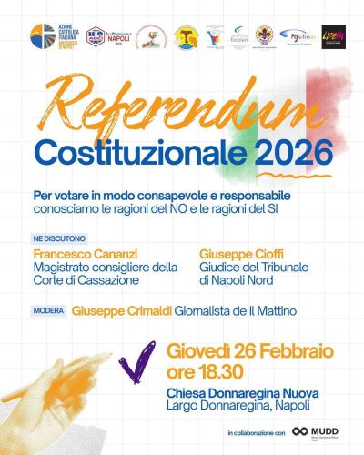 REFERENDUM COSTITUZIONALE 2026 - NAPOLI