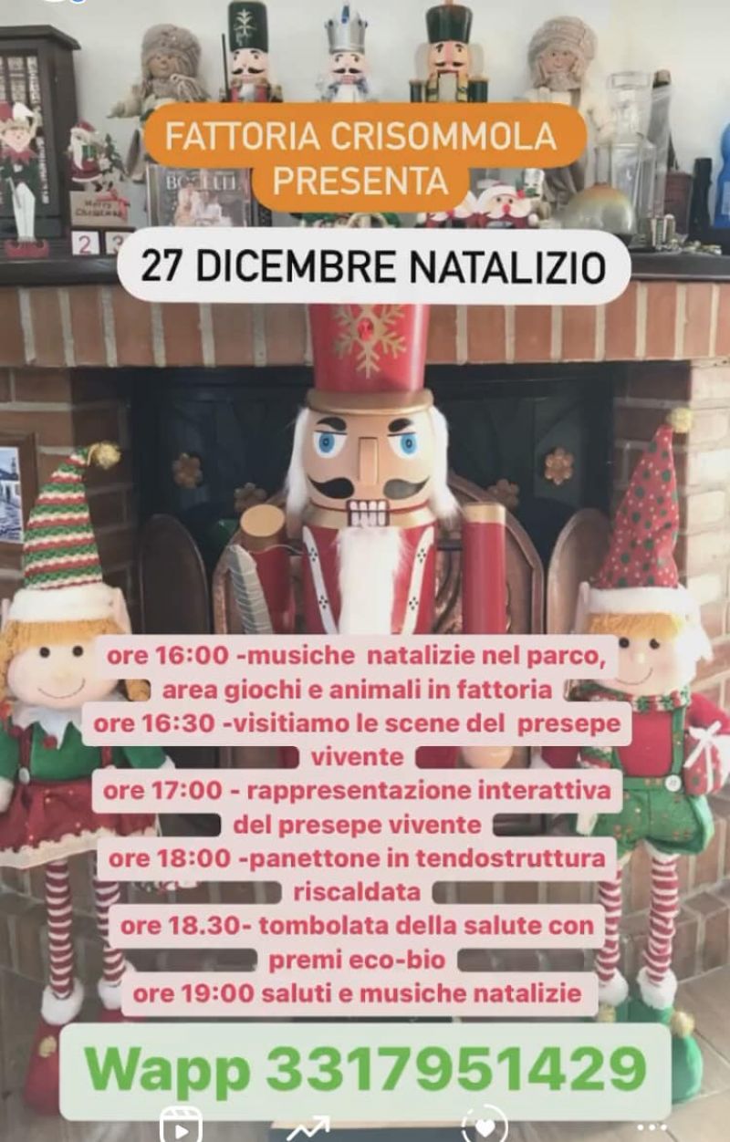 27 Dicembre Natalizio - &quot;Fattoria Crisommola&quot; Aff. Acli Napoli (NA)