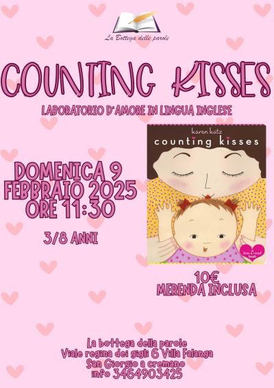 Counting Kisses - La Bottega delle parole affiliata Acli Napoli (NA)