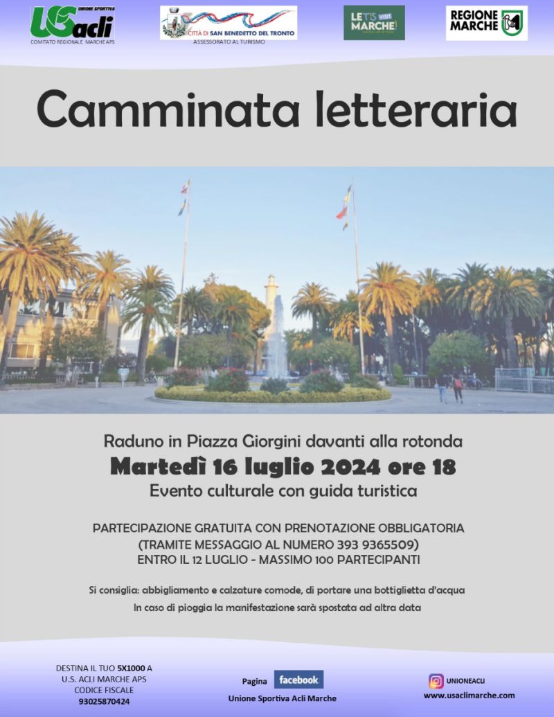 Camminata Letteraria - US Acli Marche