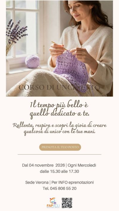 CORSO DI UNCINETTO - FAP ACLI VERONA