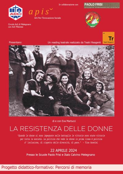 La resistenza delle donne - Circolo Acli Melegnano e Acli Milano (MI)