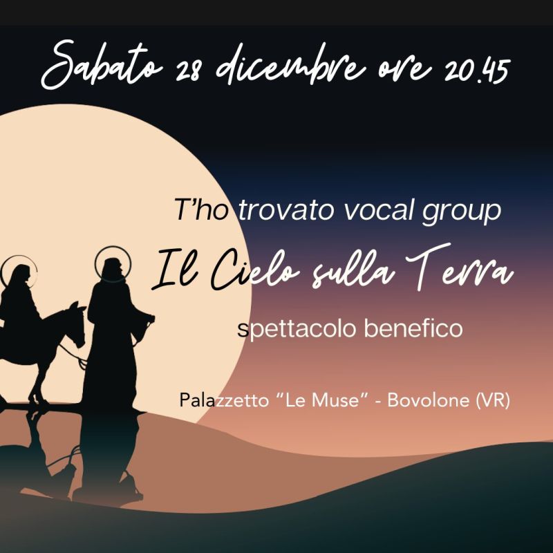 Il Cielo sulla Terra: Spettacolo benefico - Circolo Acli Bovolone (VR)