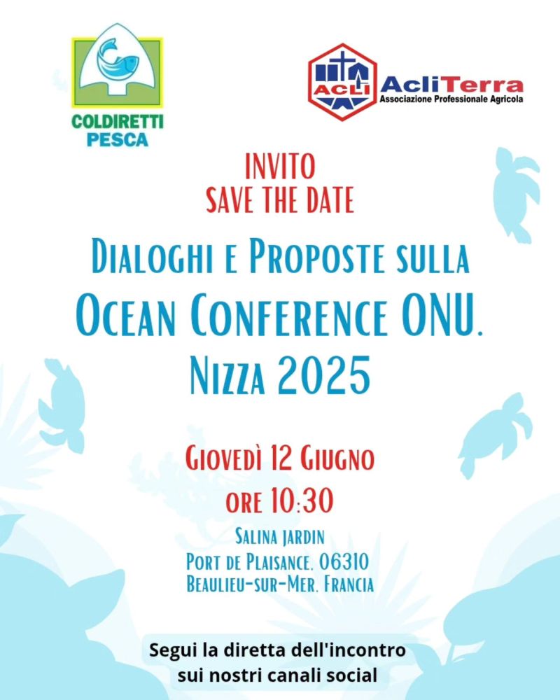 Dialoghi e proposte sulla Ocean Conference ONU - Acli Terra
