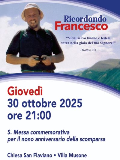 Ricordando Francesco - Loreto (AN) - Circolo Acli Villa Musone (AN)