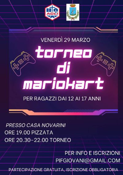 Torneo di Mariokart - Circolo Acli Il Lato Positivo (VC)