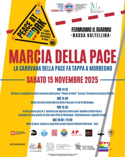 Marcia della Pace - Morbegno (SO) - Acli Sondrio (SO)