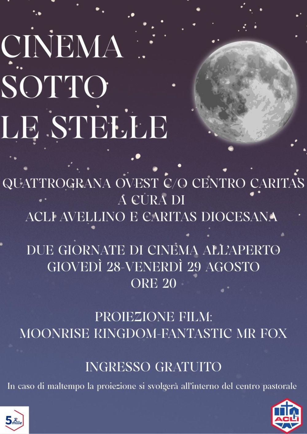 Cinema Sotto Le Stelle - Avellino - Acli Avellino (AV)