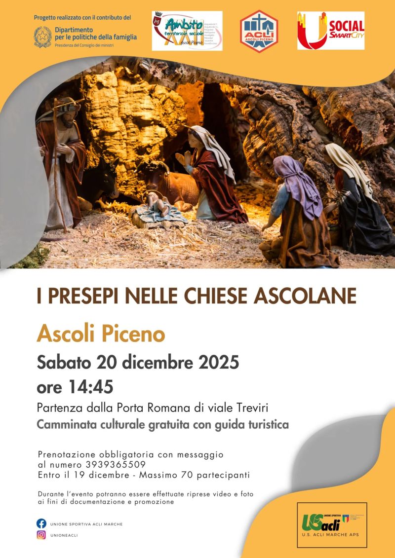 I presepi nelle chiese ascolane - Ascoli Piceno - US Acli Marche