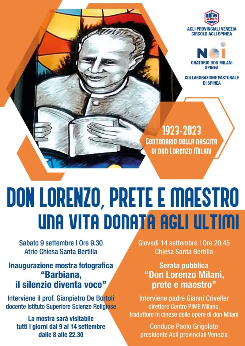 Don Lorenzo, prete e maestro - Acli Venezia e Circolo Acli Spinea (VE)