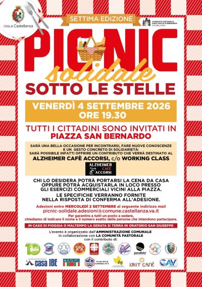 PIC-NIC SOLIDALE SOTTO LE STELLE - CIRCOLO ACLI DI CASTELLANZA APS (VA)