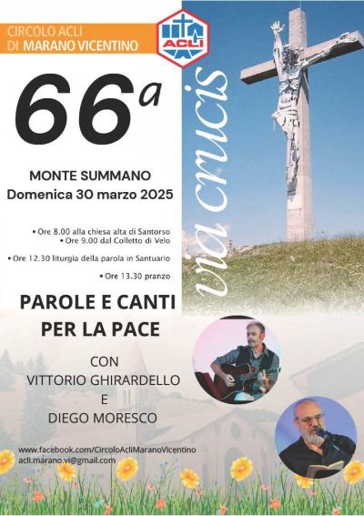 Parole e canti per la pace - Circolo Acli Marano Vicentino (VI)