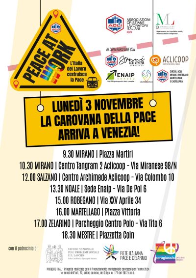 La Carovana della Pace - Venezia - Acli Venezia (VE)