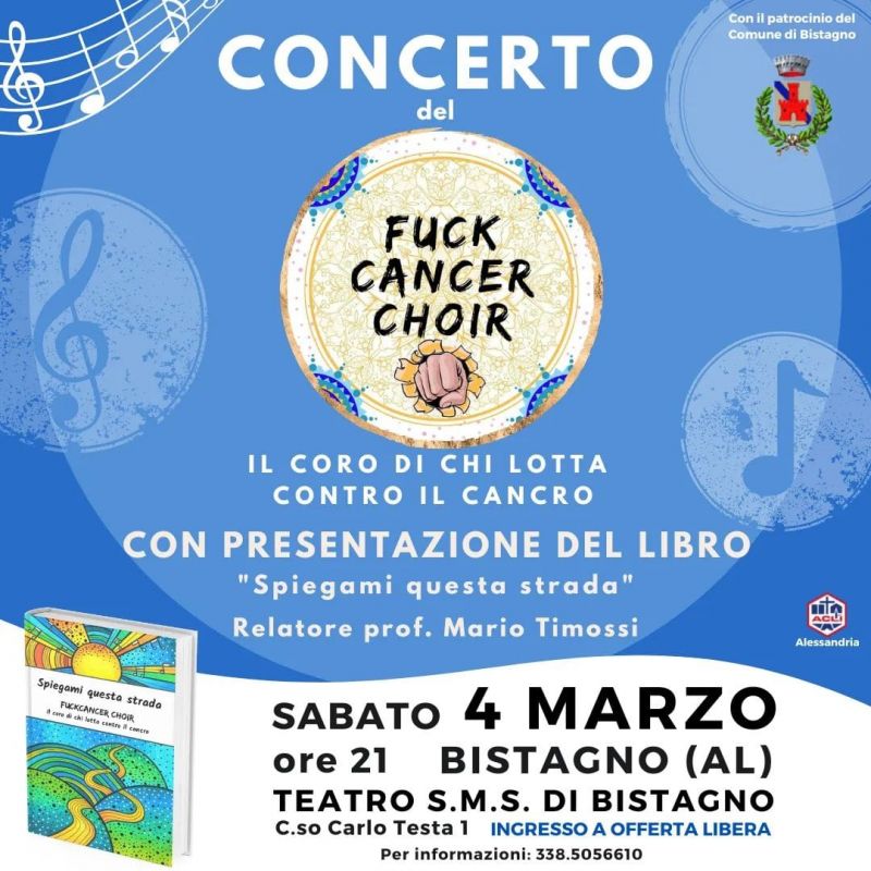 Concerto del: Fuck Cancer Choir - Acli Alessandria (AS)