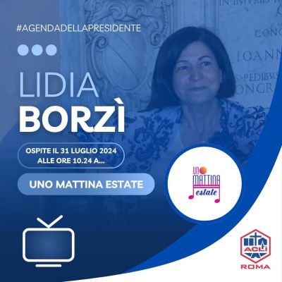 Uno Mattina Estate: Ospite Lidia Borzì - Acli Roma (RM)