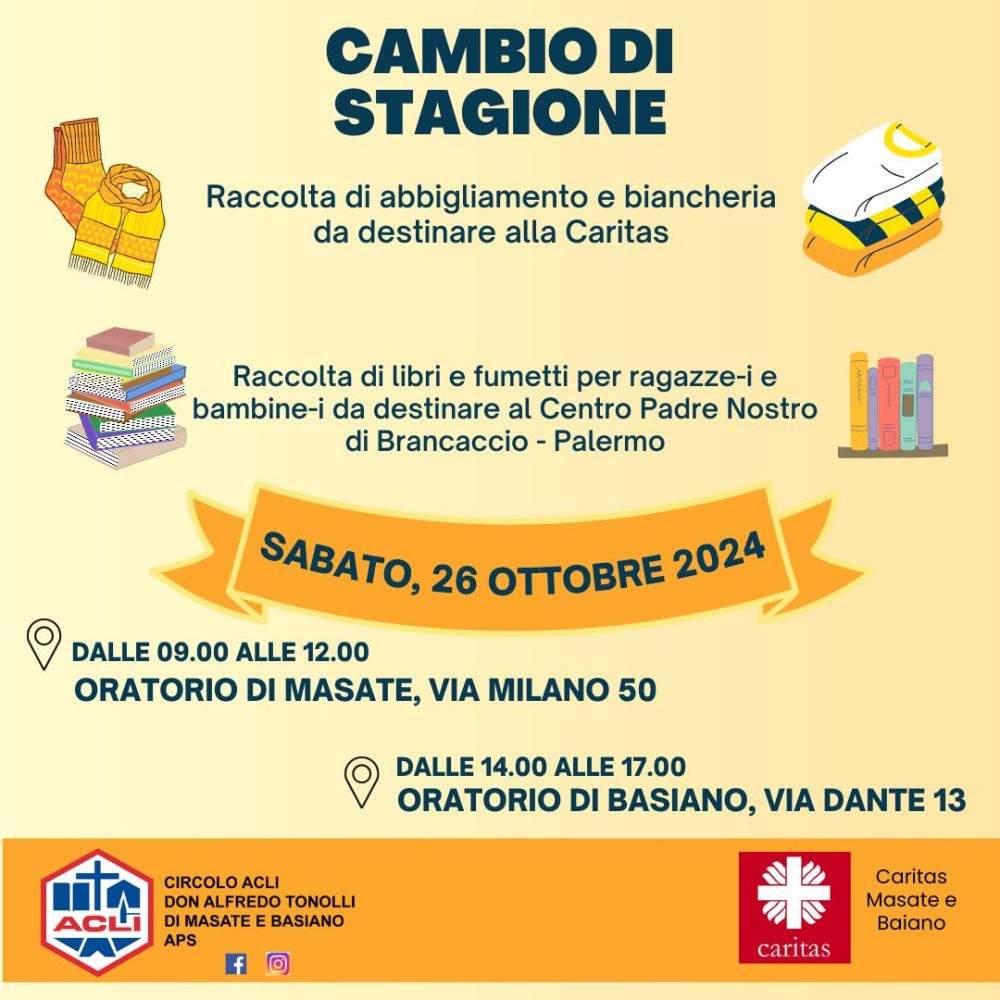 Cambio di Stagione - Circolo Acli di Masate e Basiano (MI)