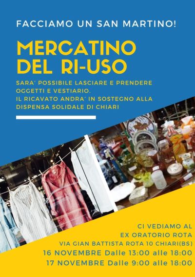 Mercatino del ri-uso - Circolo Acli Chiari (BS)
