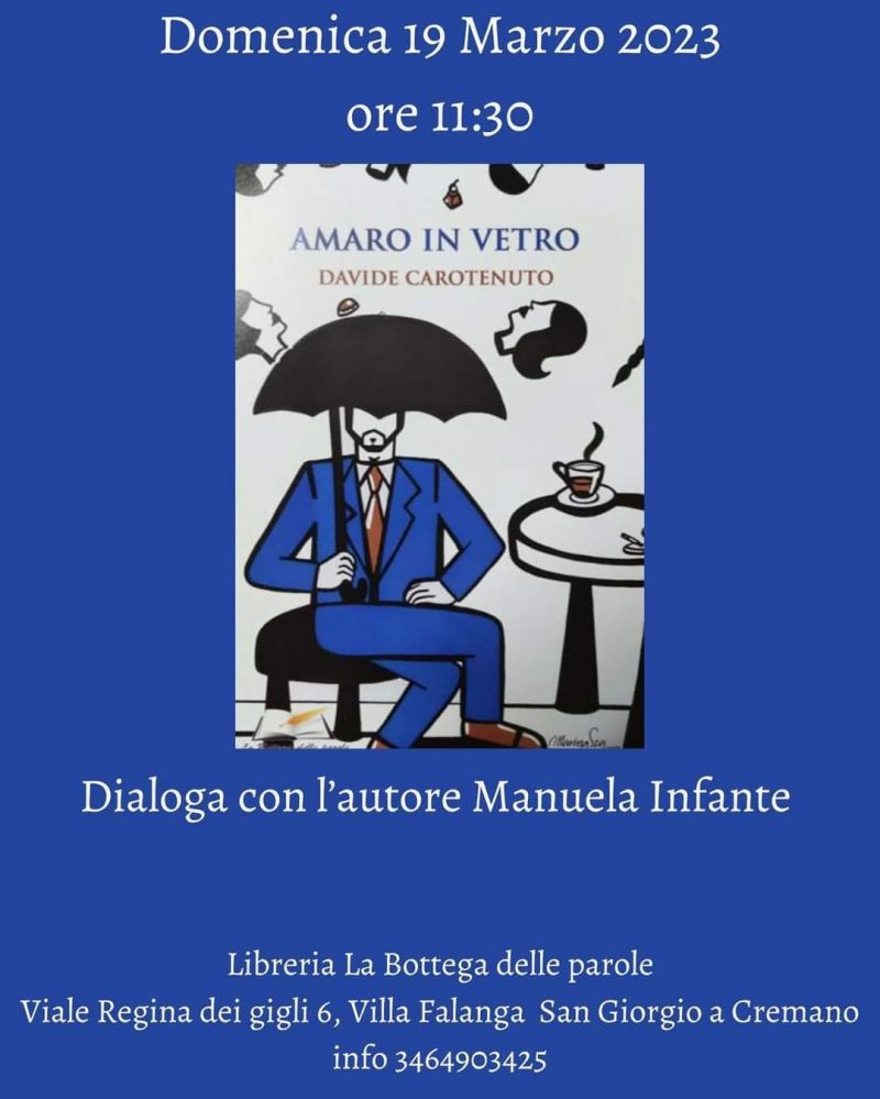 Davide Carotenuto dialoga con Manuela Infante - Ass. &quot;La bottega delle parole&quot; aff. Acli Napoli (NA)