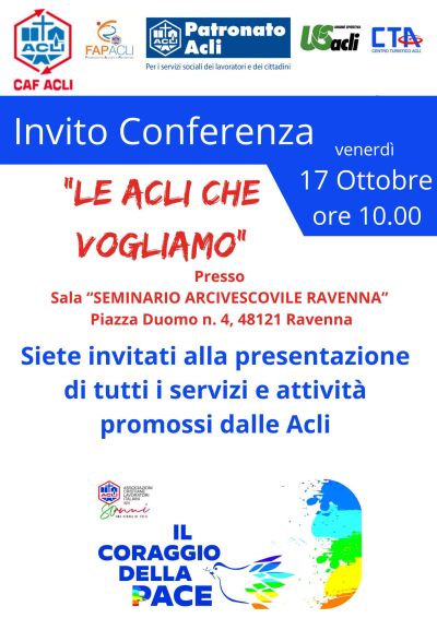 Le Acli che vogliamo - Ravenna - Acli Ravenna (RA)