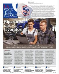 Articoli su "La Voce del Popolo" - Acli Brescia e Patronato Acli (BS)