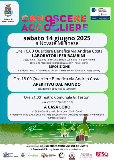 Conoscere e accogliere - Novate Milanese (MI)- Circolo Acli Novate Milanese (MI)