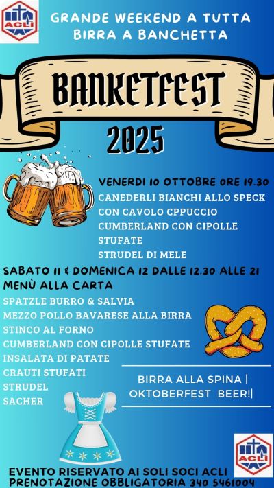 Banketfest 2025 - Genova - Acli Genova (GE)