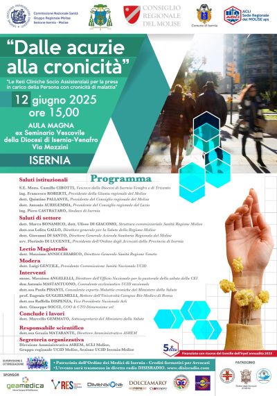 Dalle acuzie alla cronicità - Isernia - Acli Molise