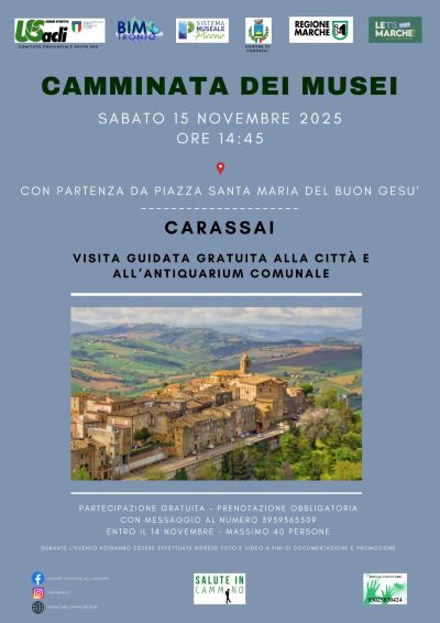 Camminata dei musei - Carassai (AP) - US Acli Marche